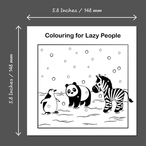 Funny Birthday Card for Mum, Wife, Dad, Friend or Anyone who Enjoys Colouring Cute Humorous Fun Colouring Book