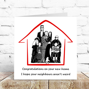 Funny New Home Card - Congratulations Buying House - housewarming - friends family son daughter