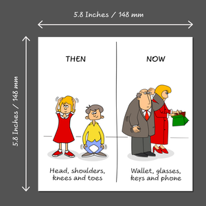 Funny Birthday card 40th 50th 60th Birthday for Wife Husband Mum Dad Father Mother Grandmother Grandad - Old aged age - Funny, humorous and fun