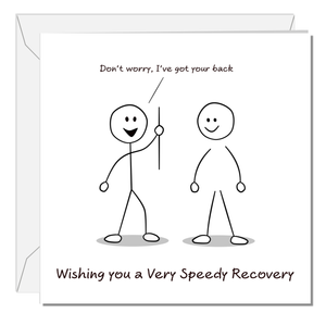 Back Surgery Operation Card Get Well Soon Card Fast Recovery Recover Quickly Spine Disk Spinal