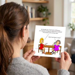 Funny Rude Birthday Card Friendship Female Friend Wife Mum Dad Humorous Naughty Cheeky Adult Innuendo