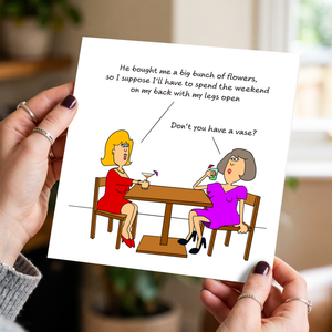 Funny Rude Birthday Card Friendship Female Friend Wife Mum Dad Humorous Naughty Cheeky Adult Innuendo