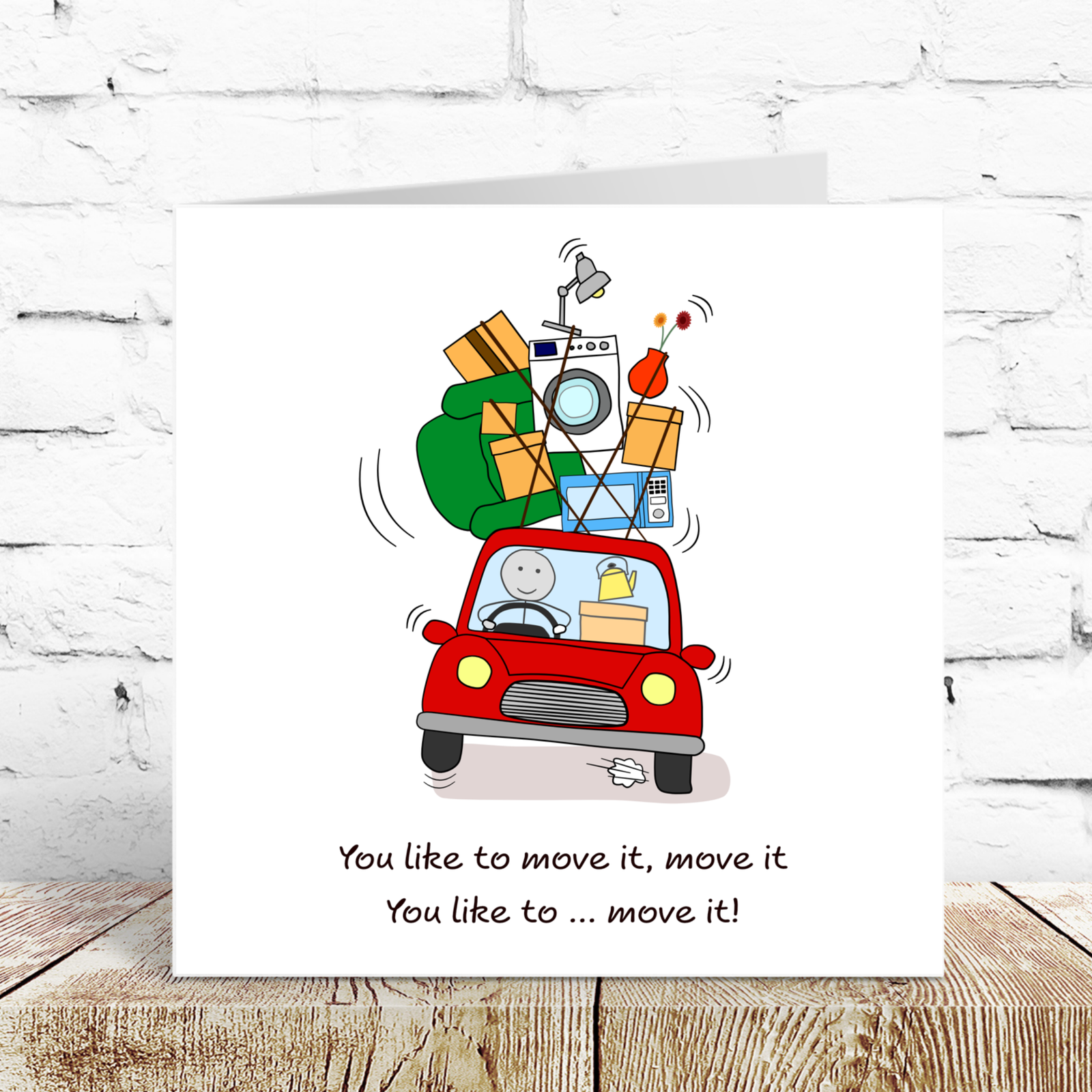 Funny New Home Card Congratulations Buy House Housewarming Friends Son Daughter Friend