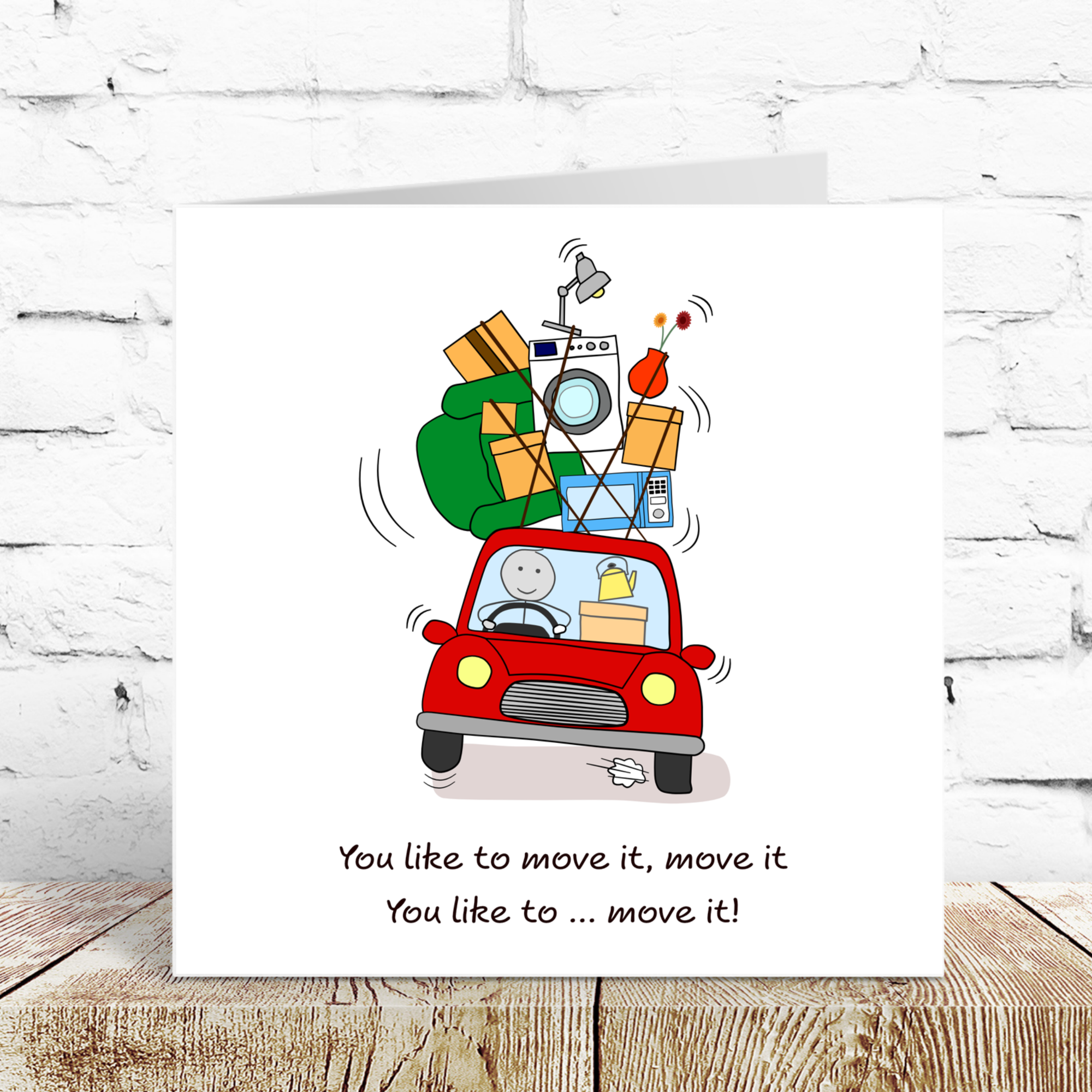 Funny New Home Card Congratulations Buy House Housewarming Friends Son Daughter Friend