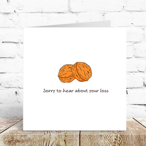 Funny Vasectomy Card for husband, brother, son, uncle, grandfather or any man who has just had a vasectomy operation / surgery.