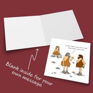 Funny Cheeky Birthday, Valentines Day or Just Because Card for husband, wife, boyfriend, girlfriend, family or friends.