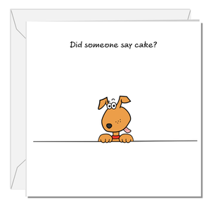 Funny Birthday Card for Dog Owner for Dad Mum Friend Family Work from Home Humorous Cute Cheeky Labrador Retriever Spaniel