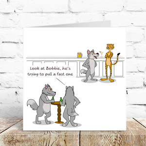 Funny Birthday Card Son Male Friend Dating Pulling Flirting - Humour Cheeky Card