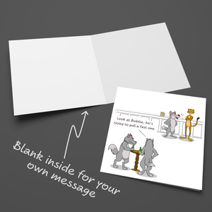 Funny Birthday Card Son Male Friend Dating Pulling Flirting - Humour Cheeky Card