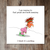 Funny Birthday Card - Running Exercise Gym Yoga Pilates - Mum Mom Daughter Sister Girlfriend Female Girl Friend. Humorous Amusing Cute