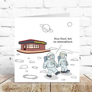 Funny Birthday Card Space Travel Rocket Humorous Joke Star 20 30 40 50