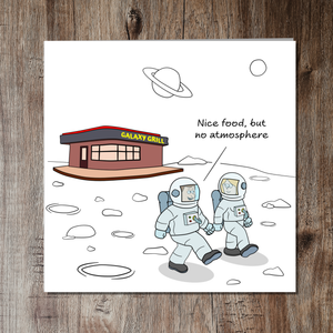 Funny Birthday Card Space Travel Rocket Humorous Joke Star 20 30 40 50