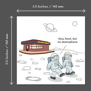 Funny Birthday Card Space Travel Rocket Humorous Joke Star 20 30 40 50