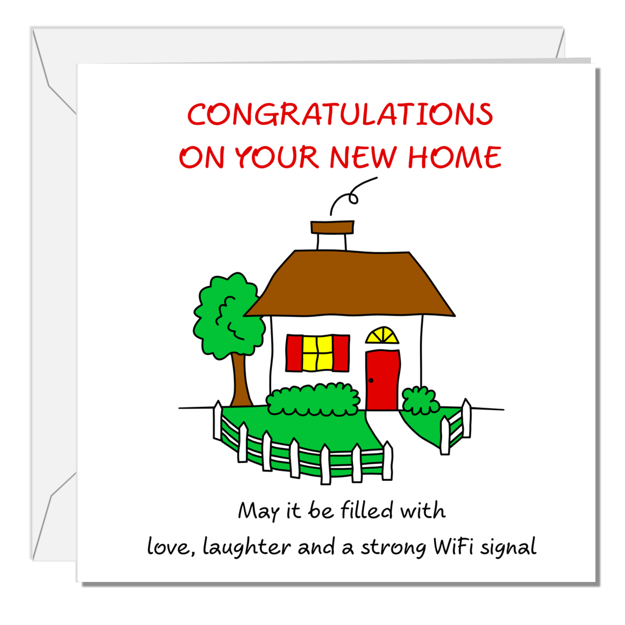 New Home Congratulations Card Moving House Housewarming Friends Family Son Daughter