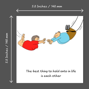 Funny Romantic Anniversary Card Husband Love Boyfriend Birthday Engagement Wedding Couple Together Love
