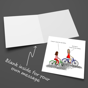 Funny Rude Birthday Card Friendship Female Friend Wife Mum Dad Humorous Naughty Cheeky Adult Innuendo