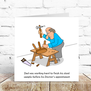 Funny Birthday Card 50th 60th 70th Husband Father/Dad Granddad Grandfather Humorous Old Aged Rude Fathers Day Card Doctor