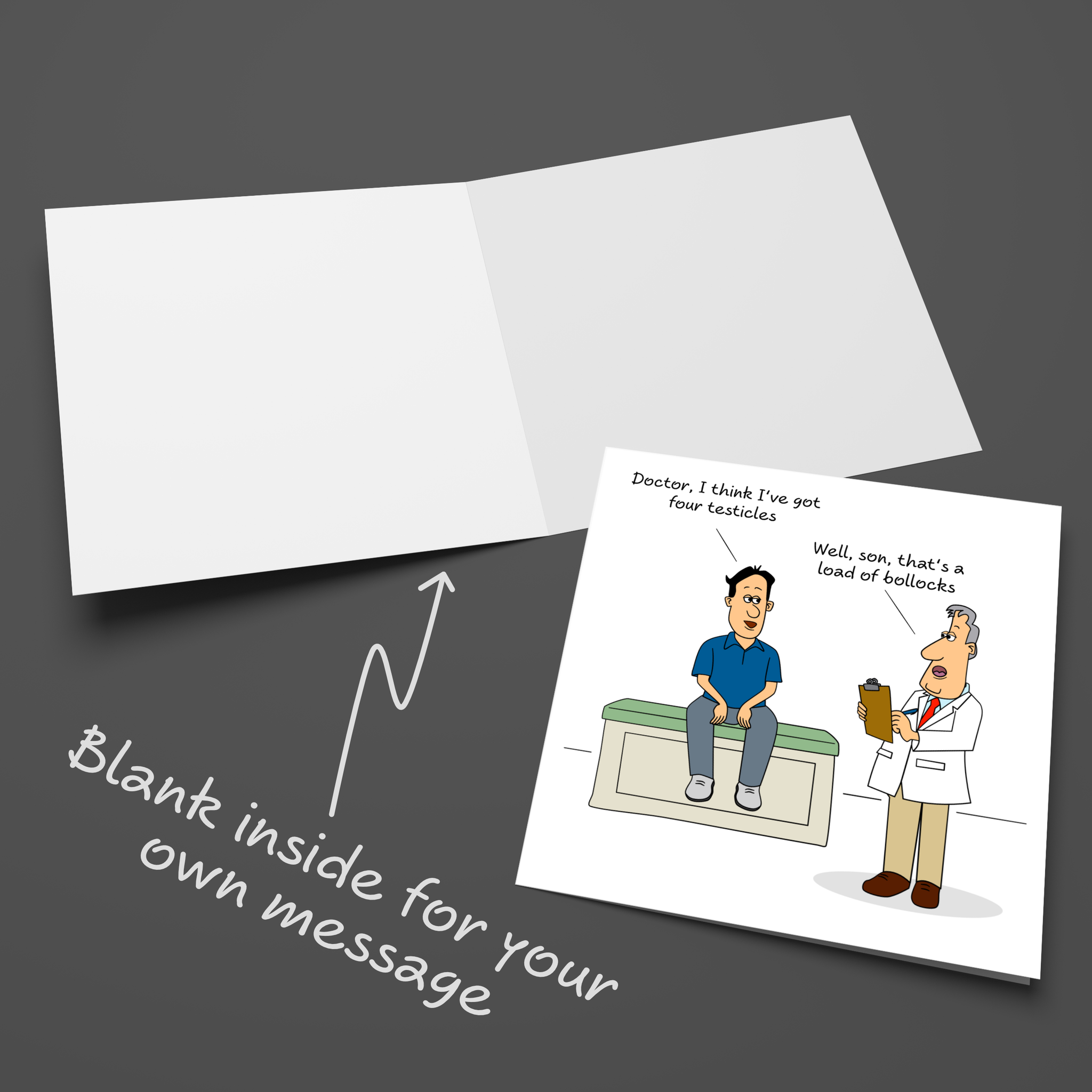 Humorous 50th 60th Birthday Card For Friends, Funny Birthday Card For Men Women, Hilarious - View #8