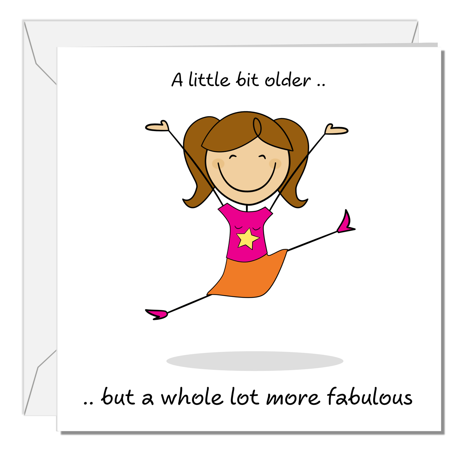 Girl friend Birthday Card, Fabulous Girlfriend, Mum Mom, Best Friend Daughter, Special Friend Card BFF card Funny Humorous Card