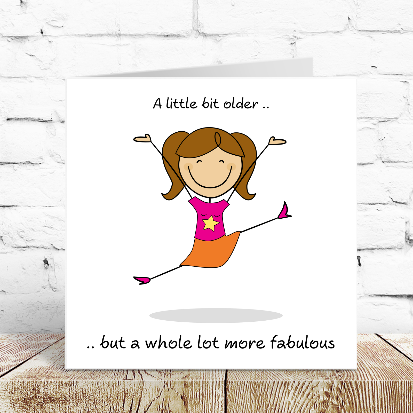 Girl friend Birthday Card, Fabulous Girlfriend, Mum Mom, Best Friend Daughter, Special Friend Card BFF card Funny Humorous Card