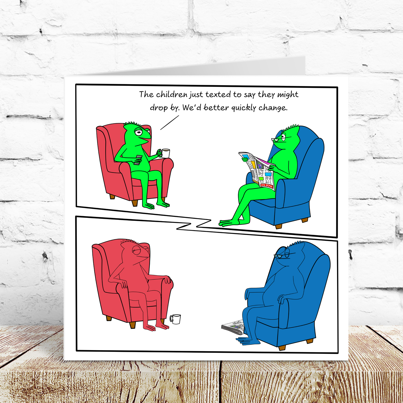 Funny Birthday Card for Mum Dad Father Mother Grandmother Grandad 40th 50th 60th Humorous Cheeky