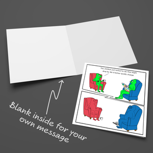 Funny Birthday Card for Mum Dad Father Mother Grandmother Grandad 40th 50th 60th Humorous Cheeky