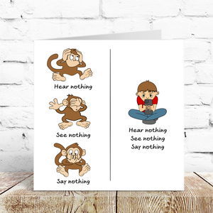 Funny Birthday Card for Son Cheeky Humour TikTiok Instagram on Phone Cartoon Joke By Swizzoo