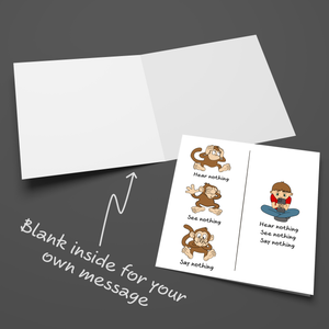 Funny Birthday Card for Son Cheeky Humour TikTiok Instagram on Phone Cartoon Joke By Swizzoo