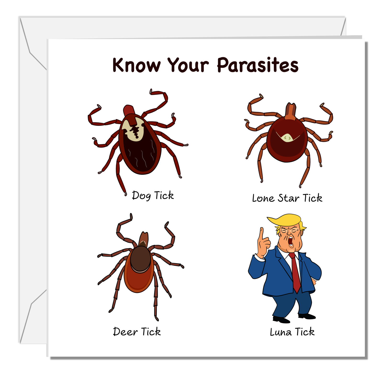 Funny Donald Trump Birthday Card Tariffs Make America Great Again Cheeky Humor