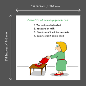 Funny Tea Birthday Card 40th 50th 60th 70th 80th Wife Mum Granny Grandmother Sister Female Friend Old Age Ageing Humour
