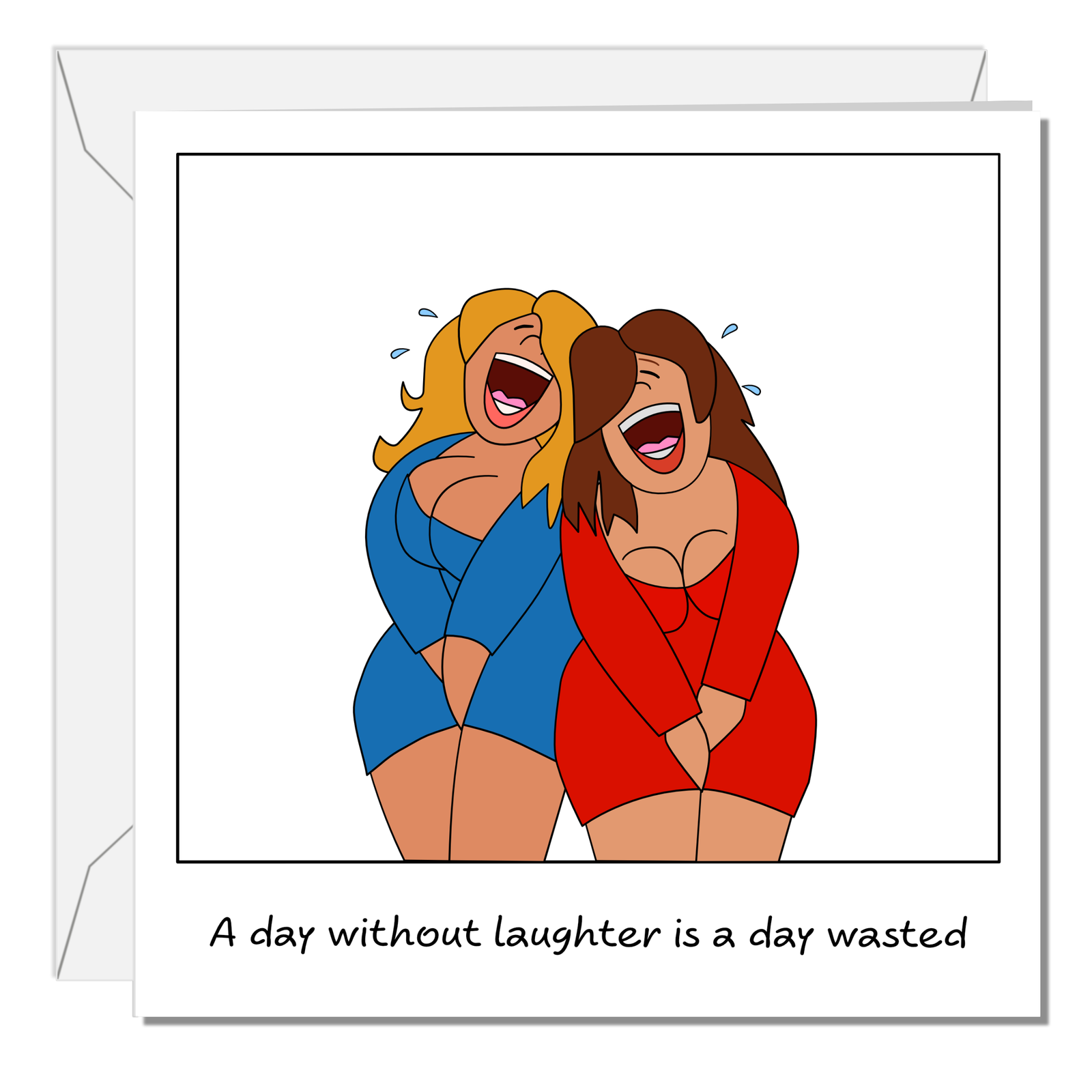 Funny Female Friend Birthday Card Humorous Bestie Birthday Card for Women Laughter Smiles Sister Auntie Mum Daughter Her