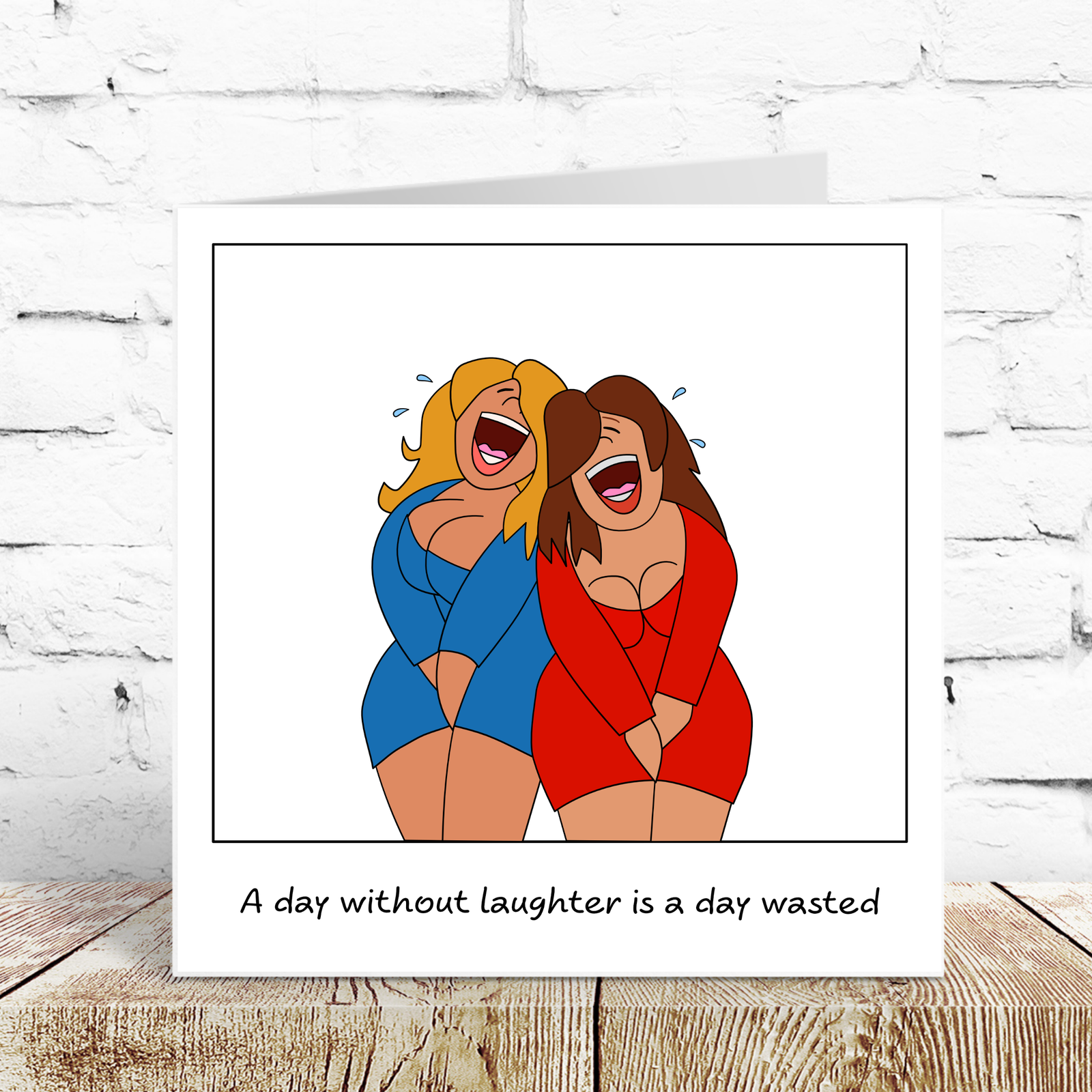 Funny Female Friend Birthday Card Humorous Bestie Birthday Card for Women Laughter Smiles Sister Auntie Mum Daughter Her