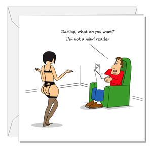 Funny Birthday Card Anniversary Valentines Day for Boyfriend Husband Naughty Cheeky Cute Sexy