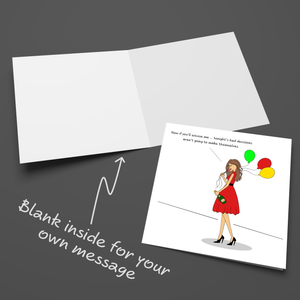 Funny Birthday Card Friendship Female Girl Friend Mum Humorous Party Cheeky BFF SWIZZOO