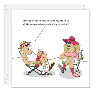 Funny Birthday card 50th 60th 70th 80th for Wife Husband Mum Dad Father Mother Grandmother Grandad - Old Aged Age Humour