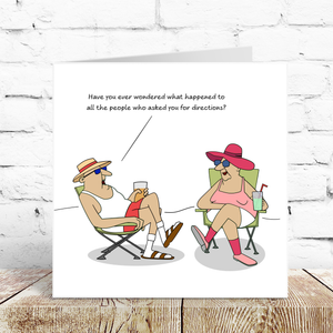 Funny Birthday card 50th 60th 70th 80th for Wife Husband Mum Dad Father Mother Grandmother Grandad - Old Aged Age Humour