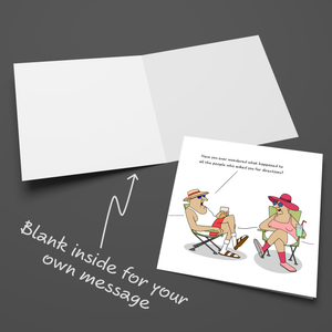 Funny Birthday card 50th 60th 70th 80th for Wife Husband Mum Dad Father Mother Grandmother Grandad - Old Aged Age Humour