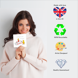 Funny Golf Birthday Card for Wife Mum Girlfriend Sister Daughter Female Friend Her 30th 40th 50th
