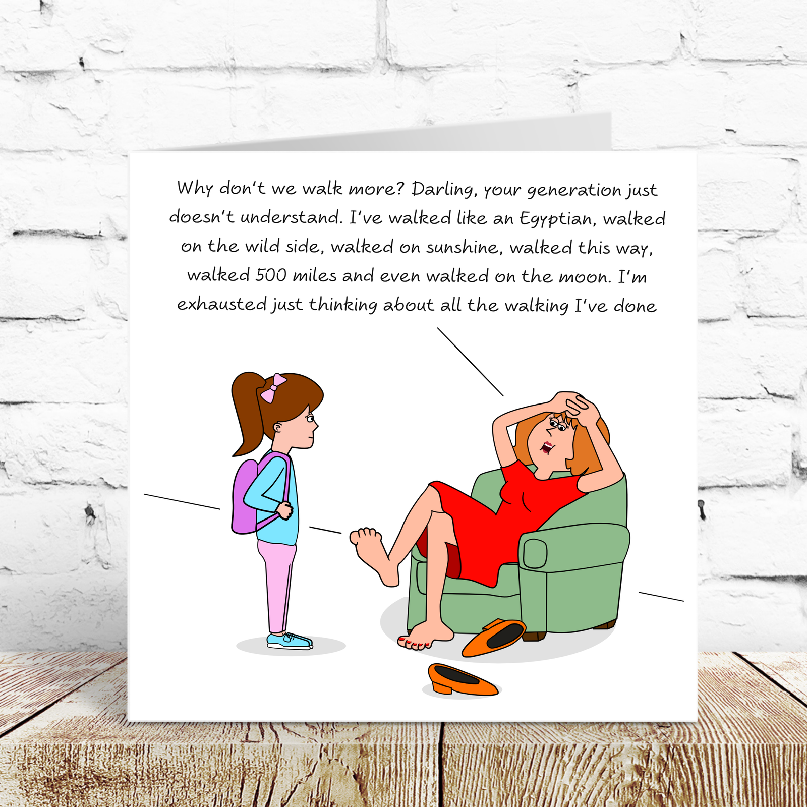 Funny Mum Birthday Card / Mother's Day Card - 80's and 90's Music - Humorous Humour
