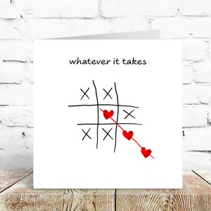 Romantic Card for Girlfriend, Boyfriend, Wife or Husband - Valentine Card, Birthday Card, Anniversary Card - I Love you unrequited love