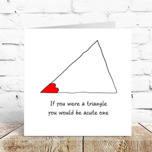 Funny and cute Valentines Day, Birthday Card, Anniversary Card Girlfriend, Boyfriend, Wife, Husband - humorous love heart