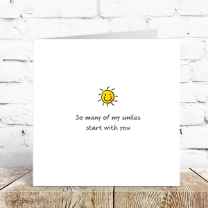 Friendship Card - Birthday Card - Best friend, Girlfriend, boyfriend, wife, husband card - Engagement Valentines Day