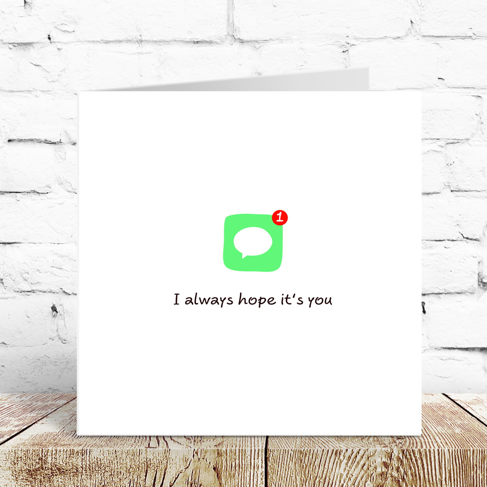 Birthday Card Valentines Day Card Him Her Love You Instagram Messaging Facebook Notification Girlfriend Boyfriend Wife Husband