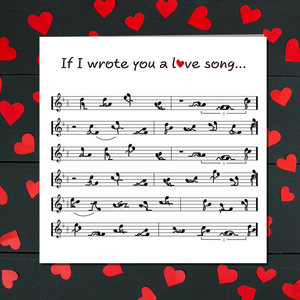 Sexy and Funny Valentines Day Card Birthday Card Love Music Girlfriend Boyfriend Wife Husband Fiancee Romantic Rude Naughty adult rude