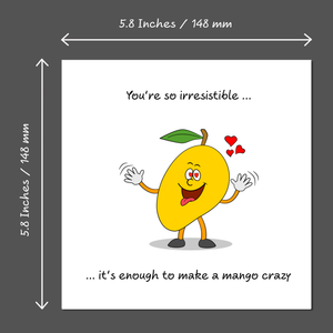 Funny Valentines Card, Anniversary Card or Birthday Card for Girlfriend Boyfriend Fiance Wife Husband Partner Humorous Cute Cartoon Gin and Tonic joke by SWIZZOO
