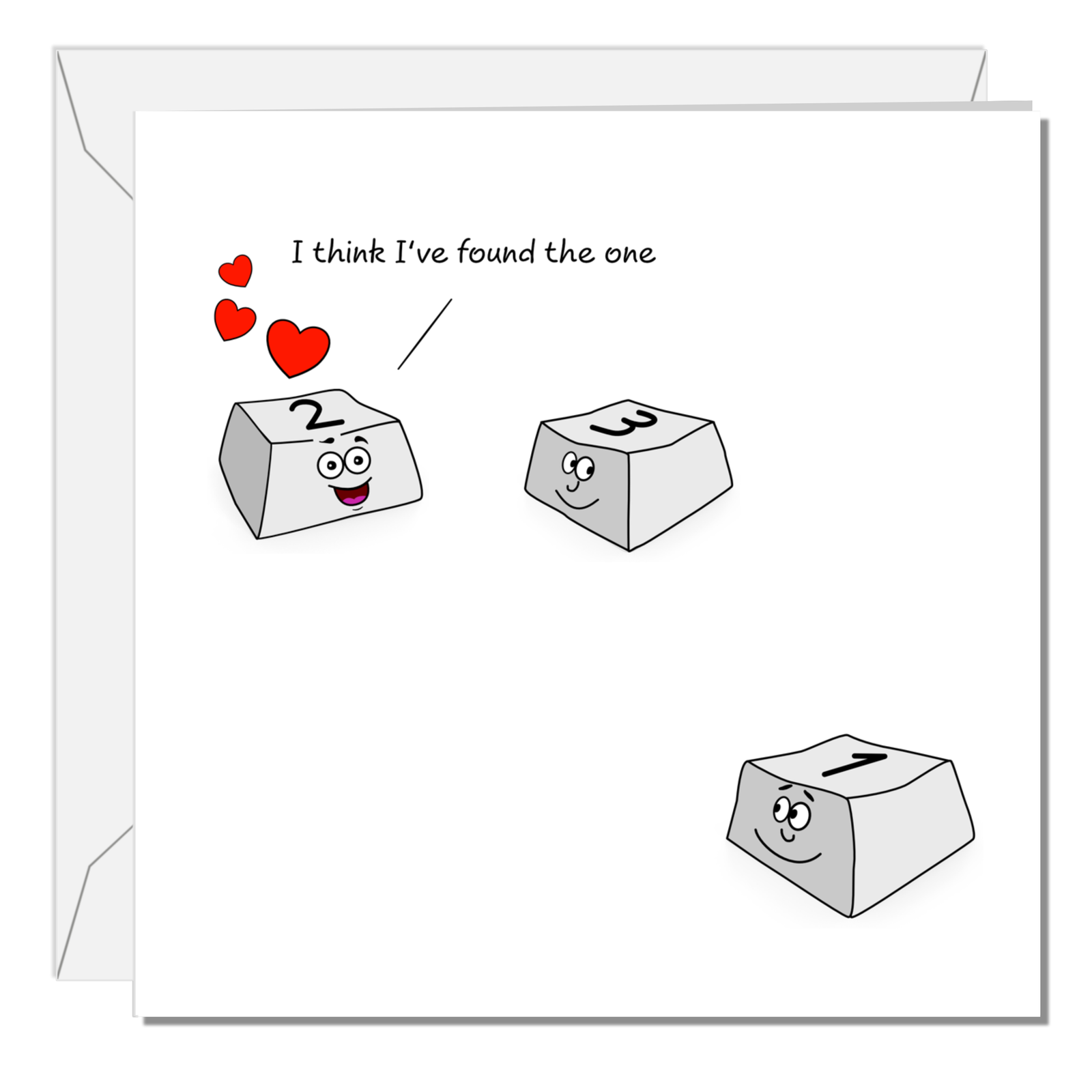 Funny Valentines Day Card Birthday Card Boyfriend Girlfriend Romantic Love The One Swizzoo