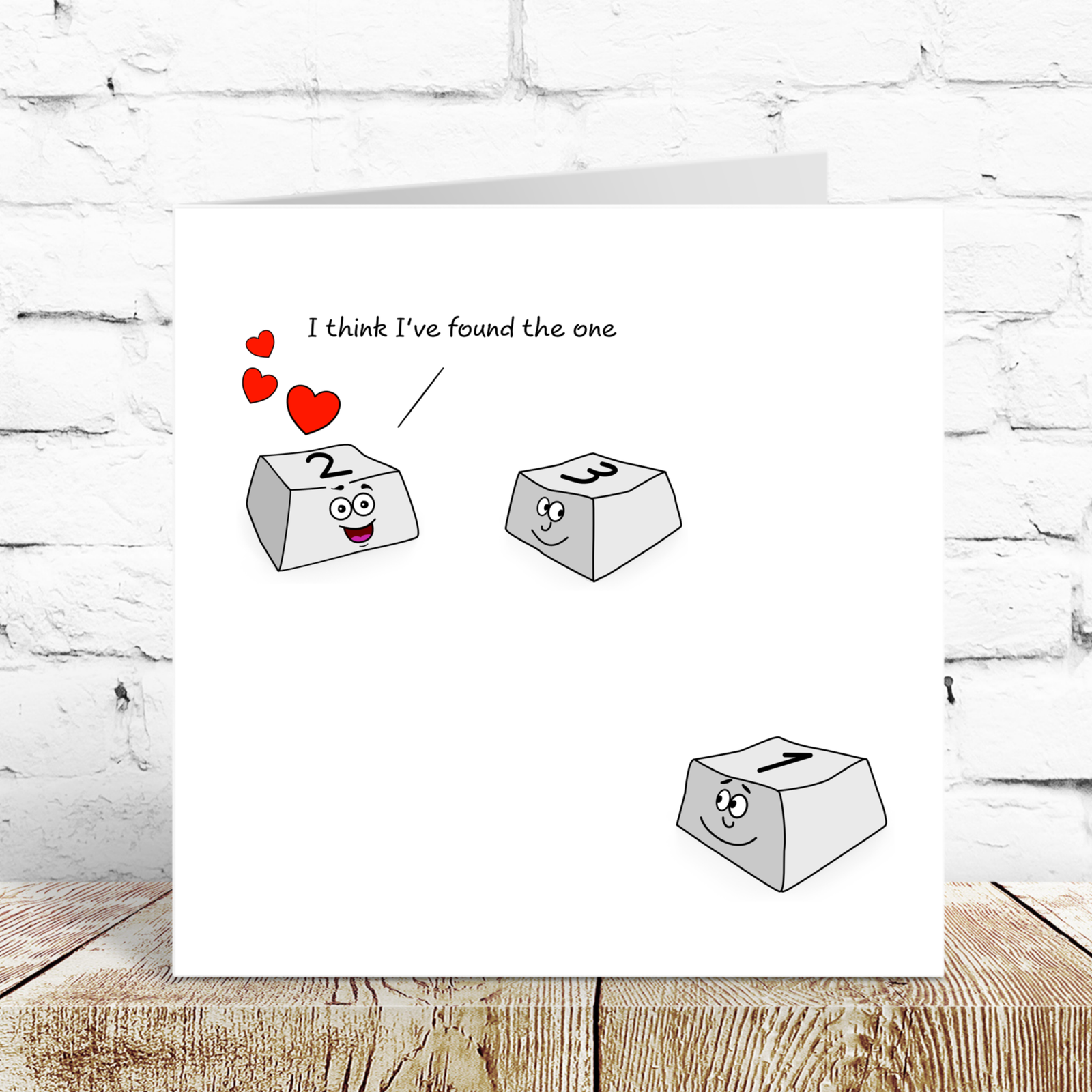 Funny Valentines Day Card Birthday Card Boyfriend Girlfriend Romantic Love The One Swizzoo