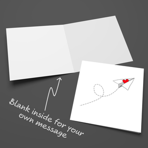 Sending You Love Card Valentines Day Anniversary Birthday Card for Boyfriend Girlfriend Husband Wife