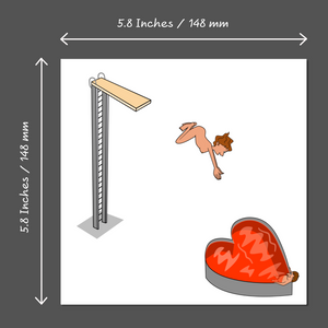 Fun Valentine's Card for Boyfriend, Fiance or Husband - Naughty Cute Love Sexy