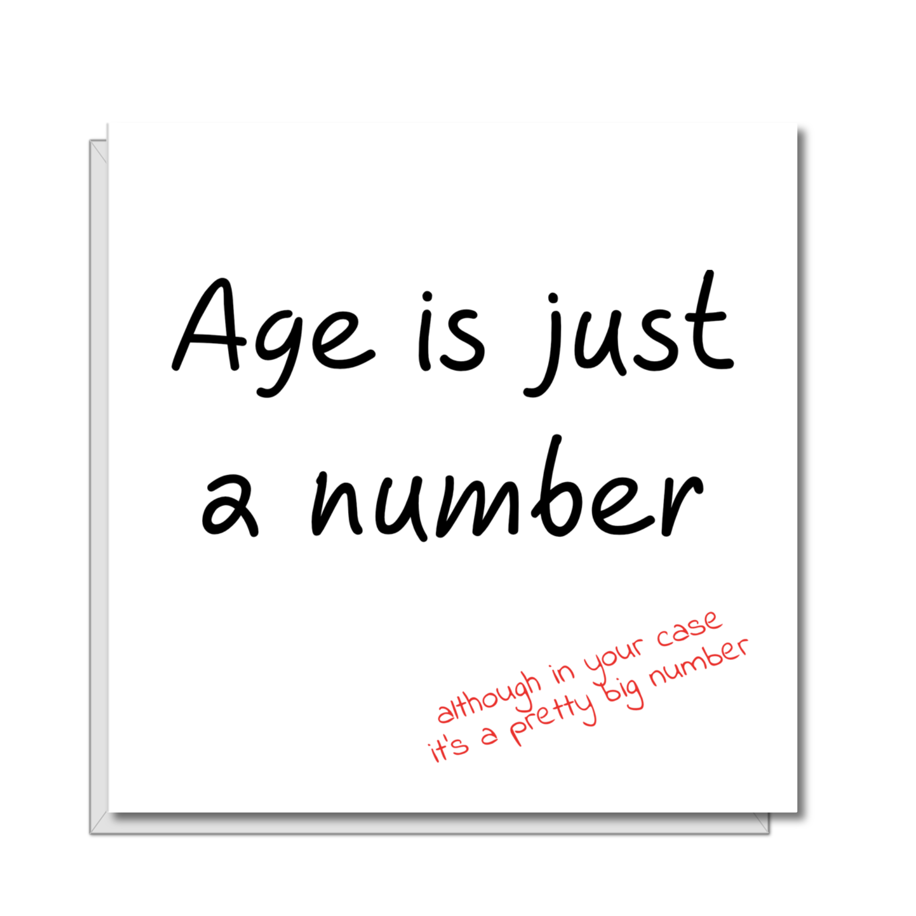 Funny Birthday Card ideal 40th, 50th or 60th Birthday for Mum, Dad,  Grandmother or About getting Funny, humorous and
